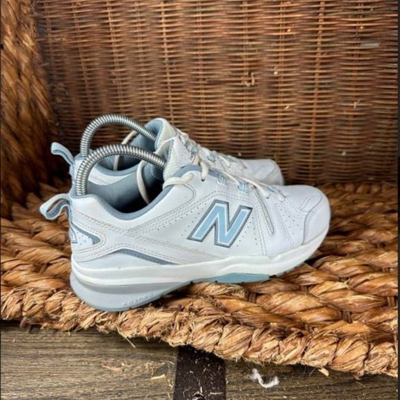 New Balance Shoes - New Balance Sz 6.5 Women's White WX608v5 Sneakers